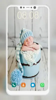 Cute Baby Wallpaper android App screenshot 0